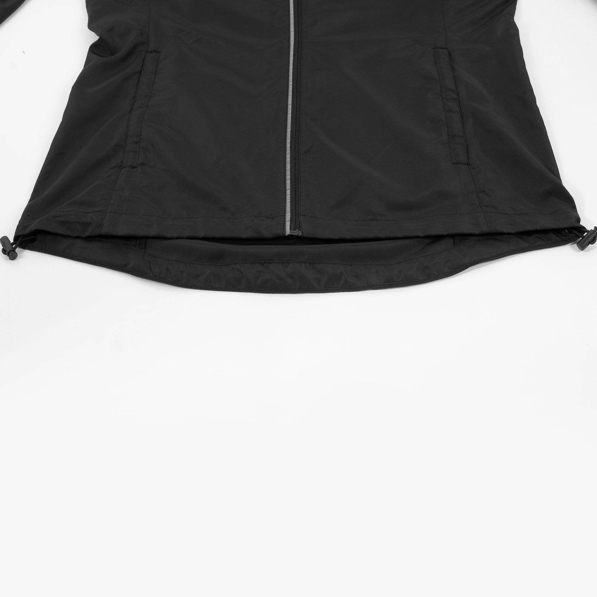 Stanno hardloopjack zwart