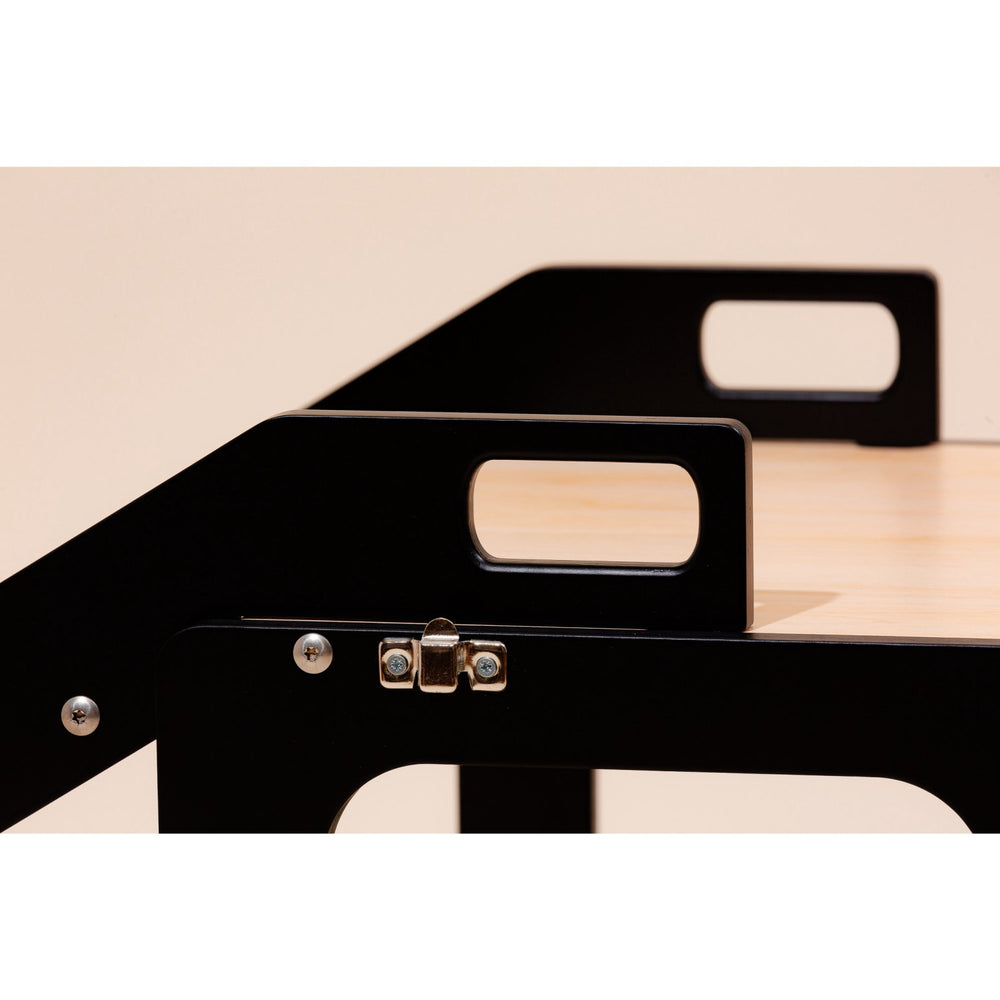 Køb Duck Woodworks Læringstårn m. Rutsjebane Black