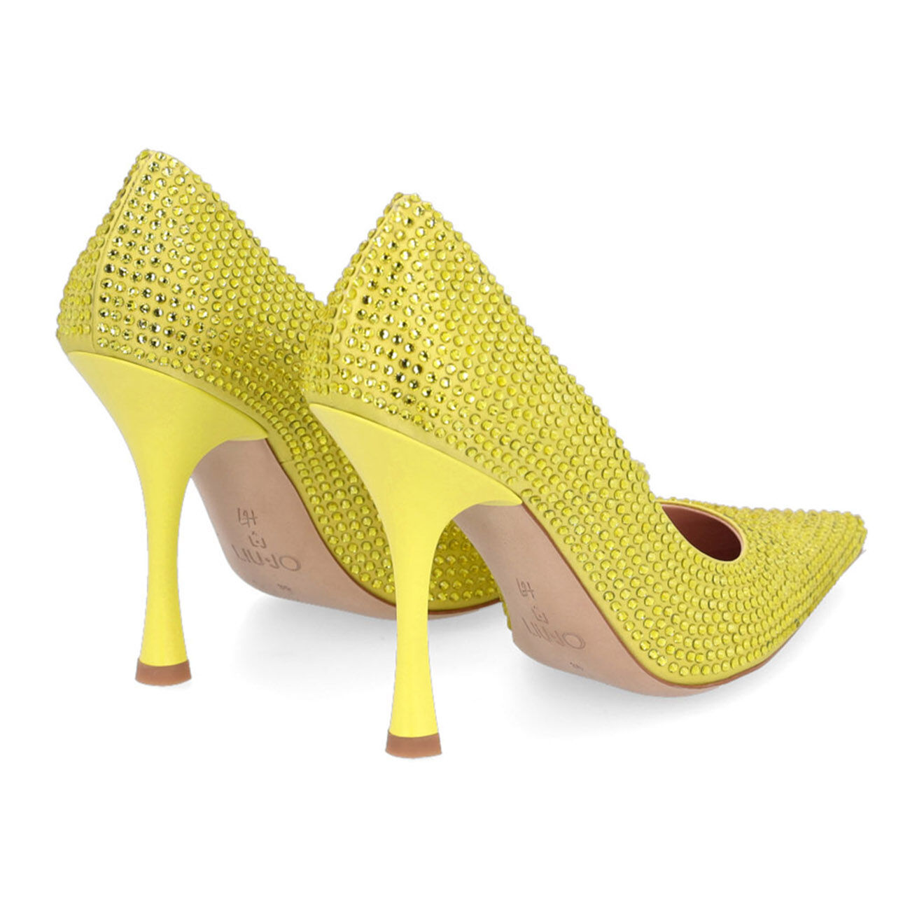 Leonie Hanne x Liu-Jo Escarpins Glam Leonie Hanne X Liu Jo jaunes - Talon 10 cm