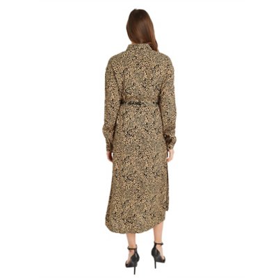 Robe femme Leo Belted Midi TOMMY HILFIGER