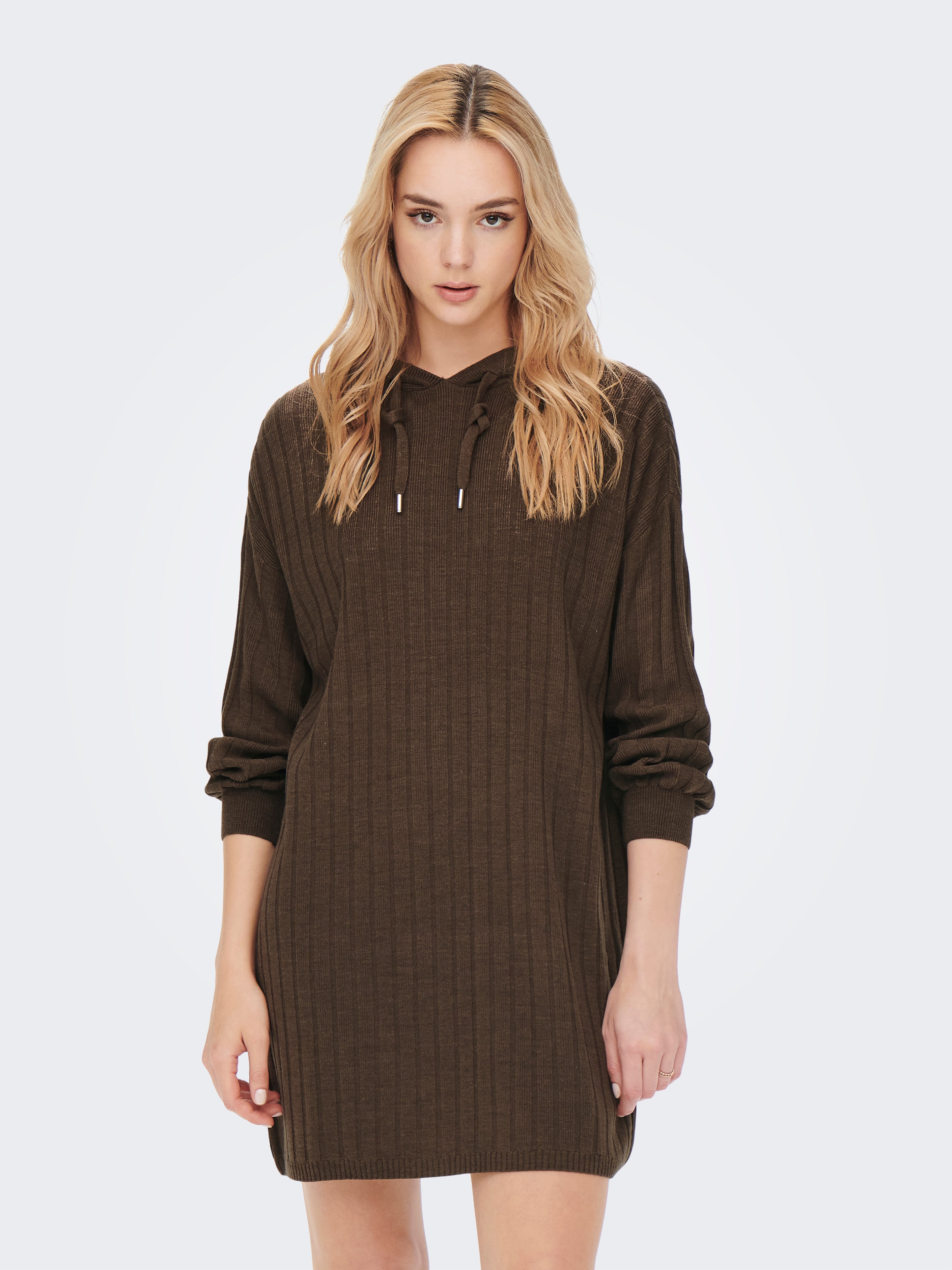 ONLCAREY Langes Kleid Chestnut