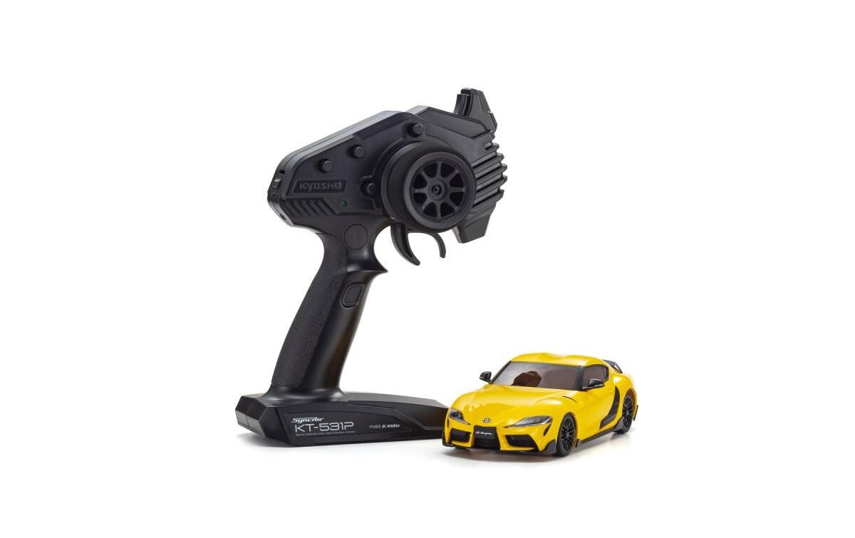 Mini-Z MA-020 Toyota GR Supra TRD, Gelb AWD, 1:27, Readyset<br>MINI-Z AWD Toyota GR Supra A90 MK-V TDR, Readyset