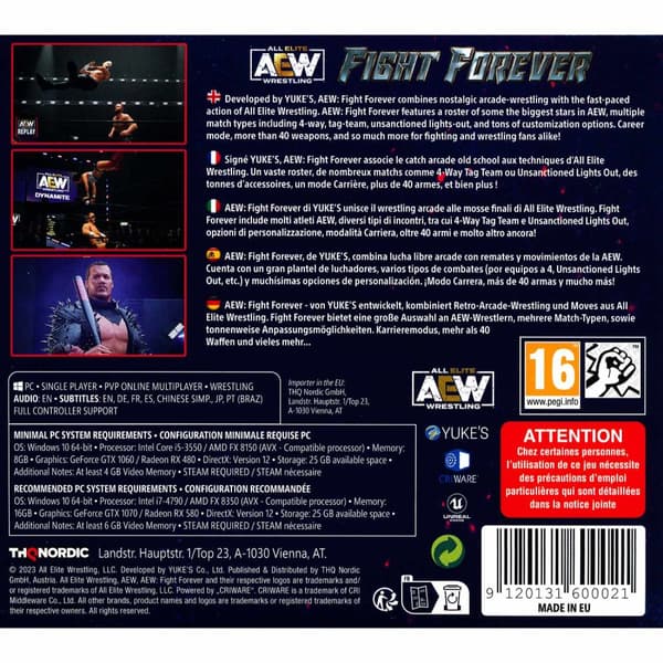 AEW Fight Forever PC
