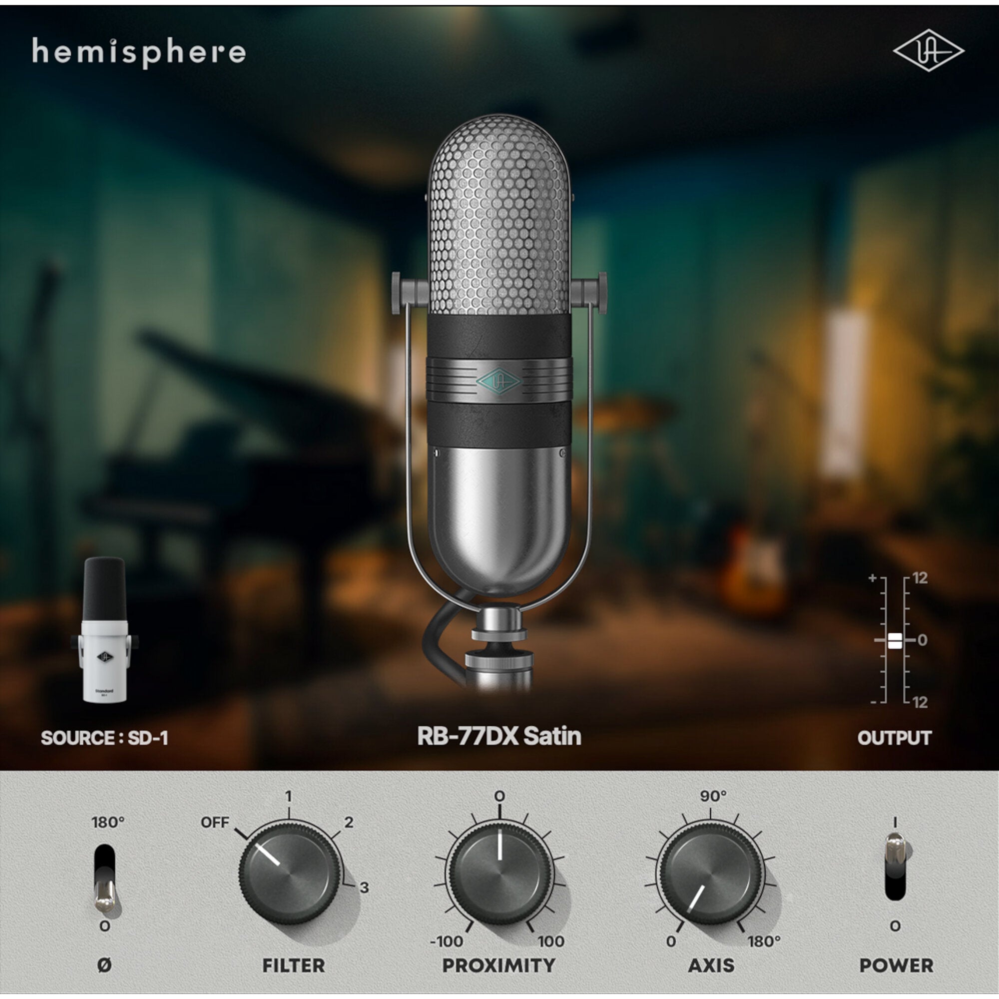Universal Audio SD-1 Standard Dynamic Microphone broadcast microfoon