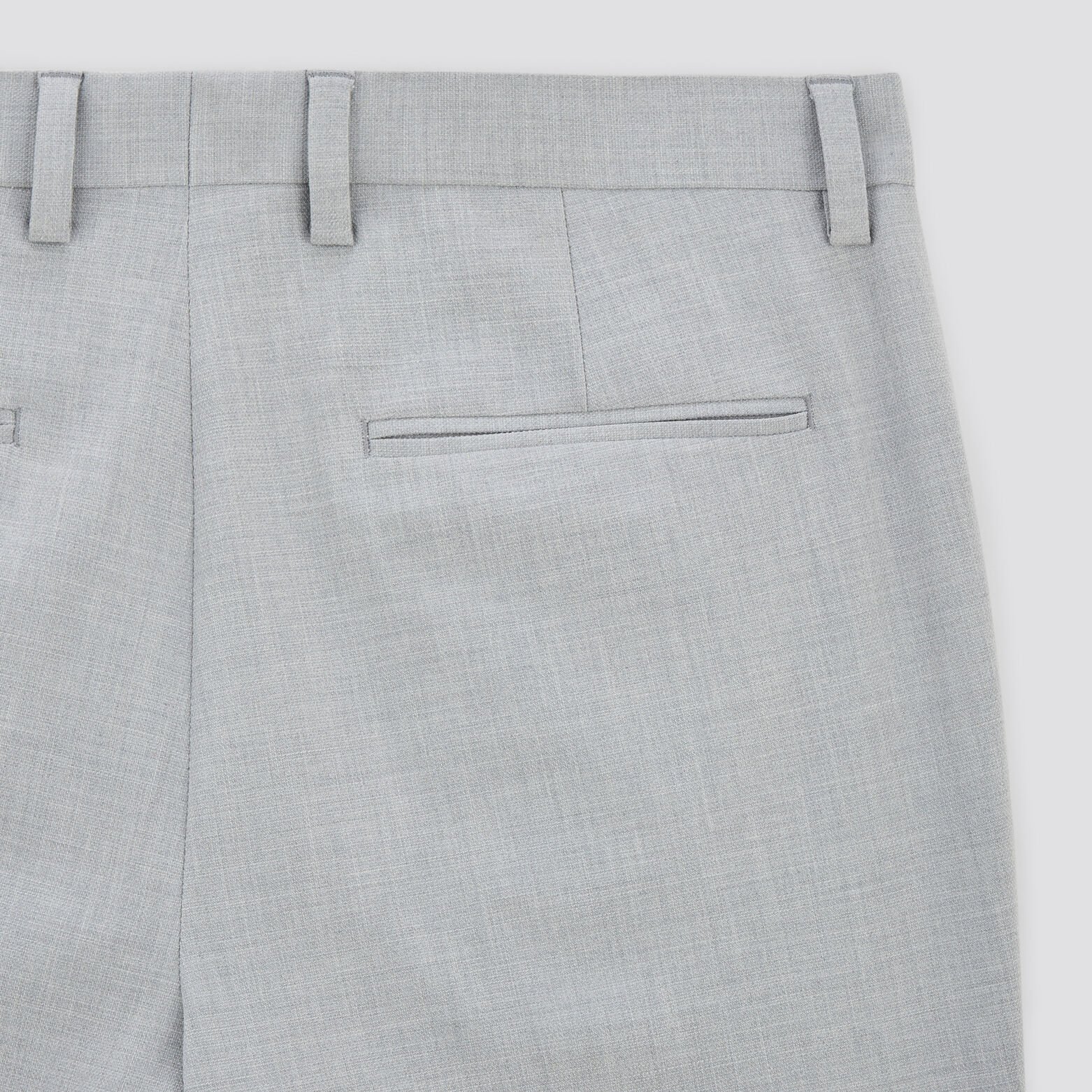 Pantalon de costume extra slim Gris clair