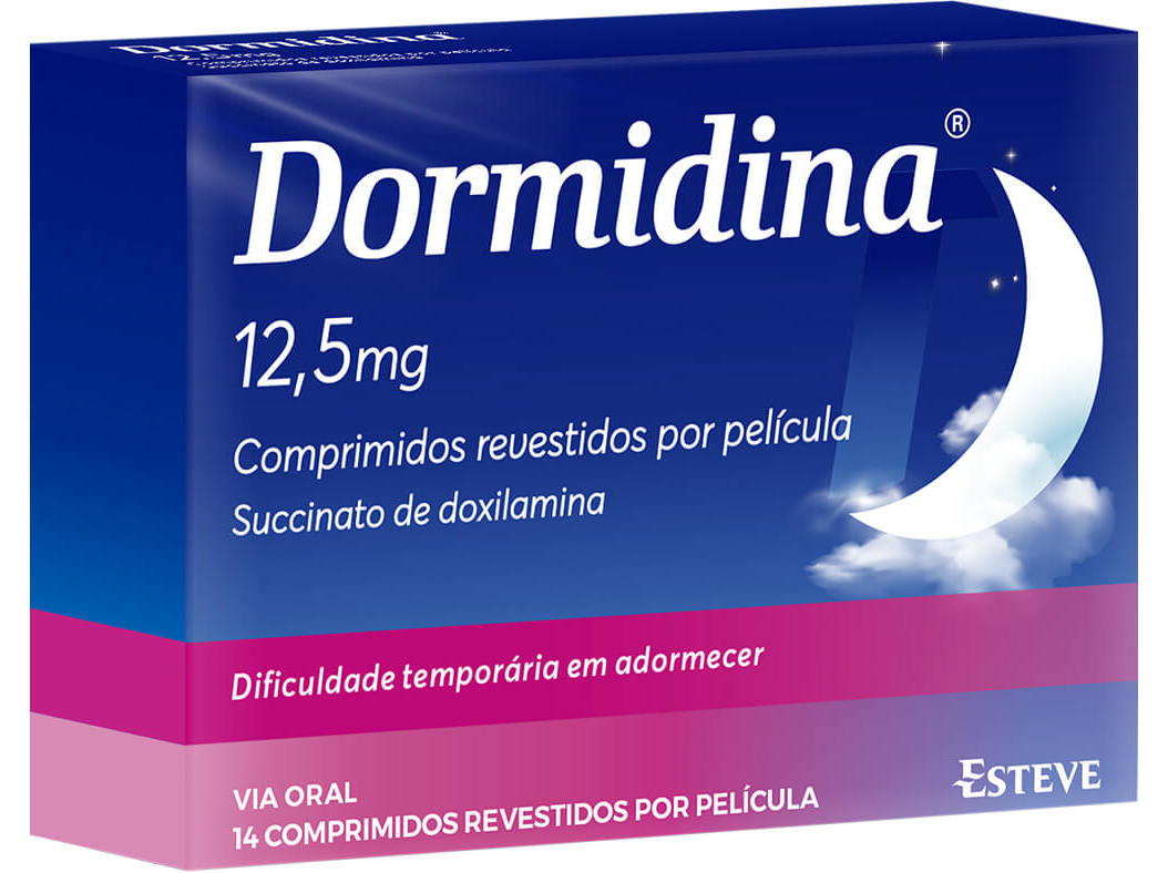 COMPRIMIDOS DORMIDINA 12.5MG 14UN