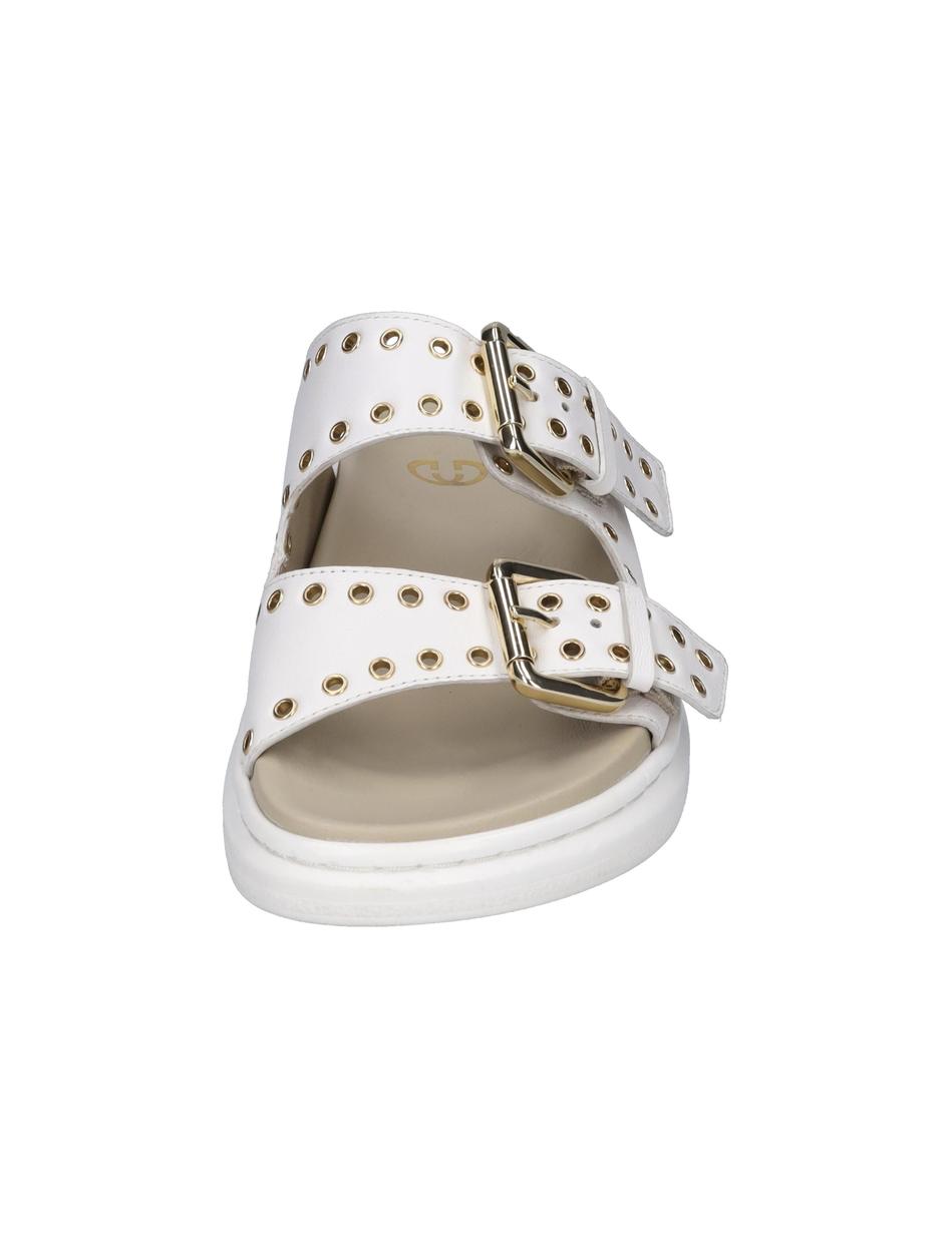 Sandale Aversa 01, weiss