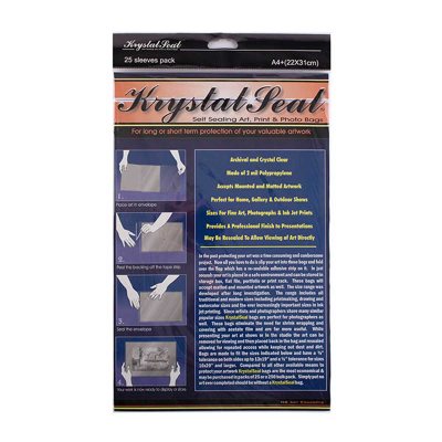 Seawhite A4 Krystal Seal Sleeves: Pack Of 25