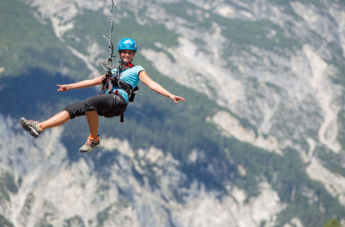 Rafting, Mega Swing & Flying Fox im Ötztal