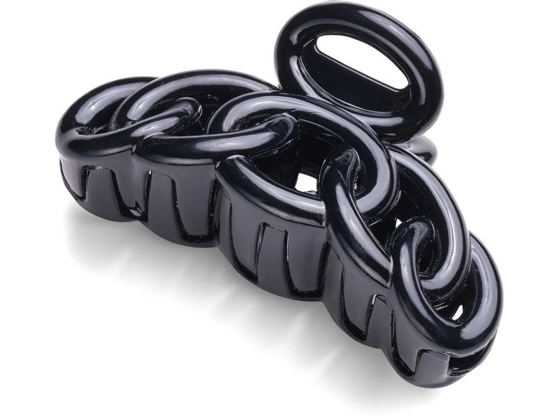 Trisa Accessoires Haarklemme 9 cm, geschwungen, schwarz Haarklammer in verspielter, geschwungener Optik