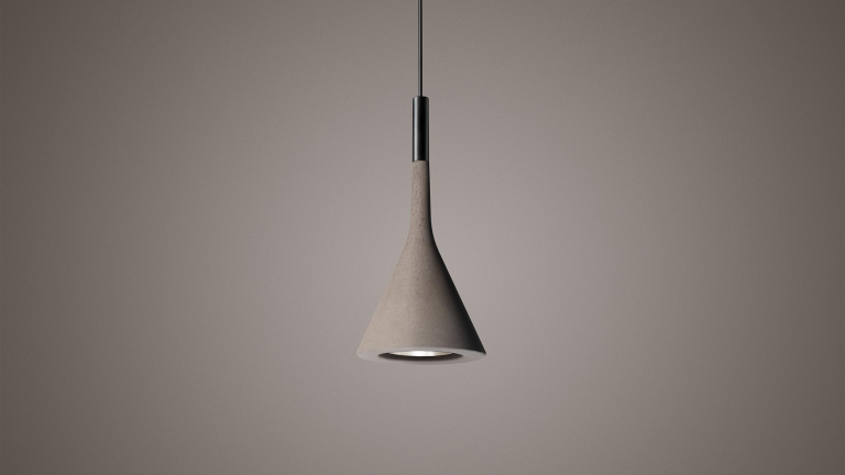 Foscarini Aplomb hanglamp Ø17 bruin