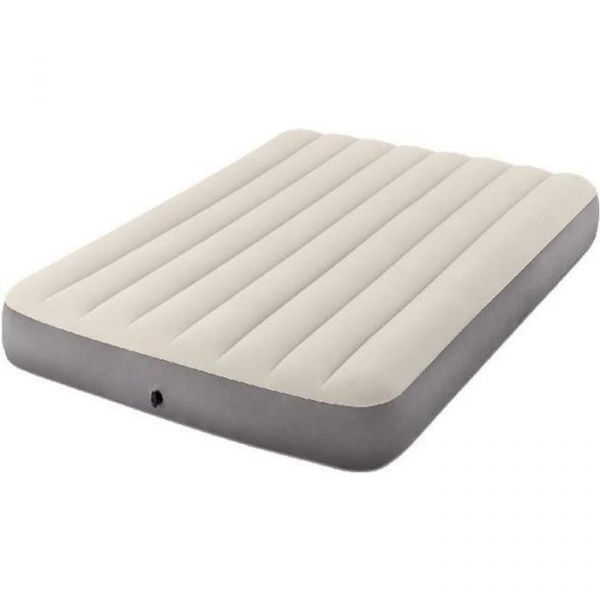 Intex Dura Beam Standard Deluxe Inflatable Mattress Single High 191 X 137 X 24 cm - 64102