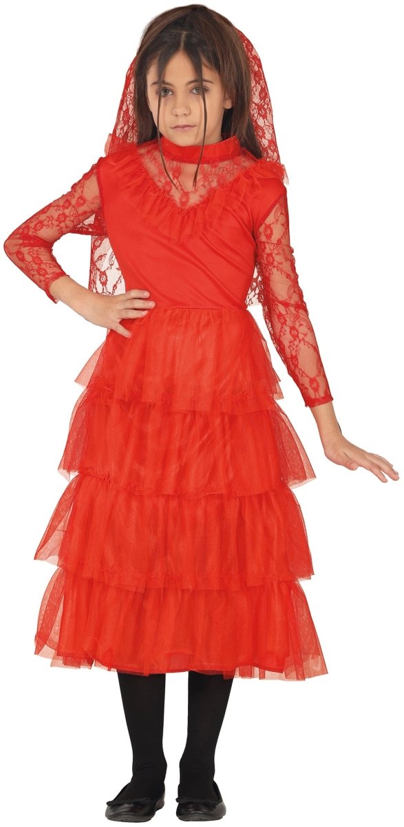 Halloween Jurk Rood Meisje