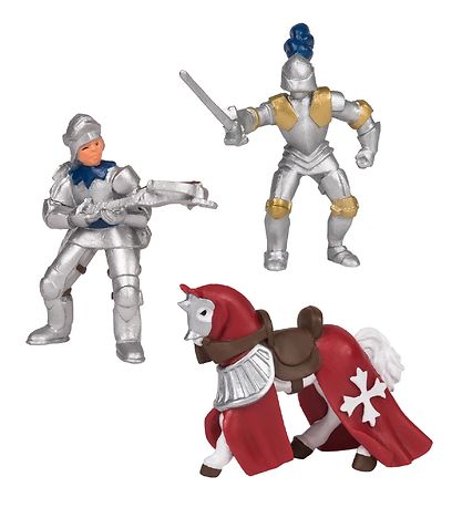 Papo Mini Plus Figuren - 12 st. - Ritter