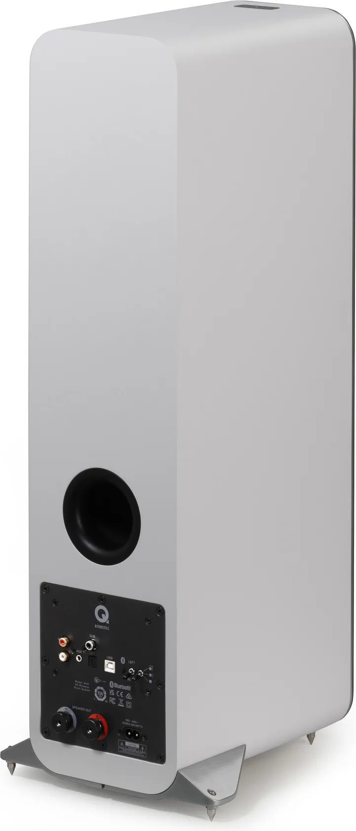 Q Acoustics M40 Blanc (la paire) Enceintes sans fil hi-fi