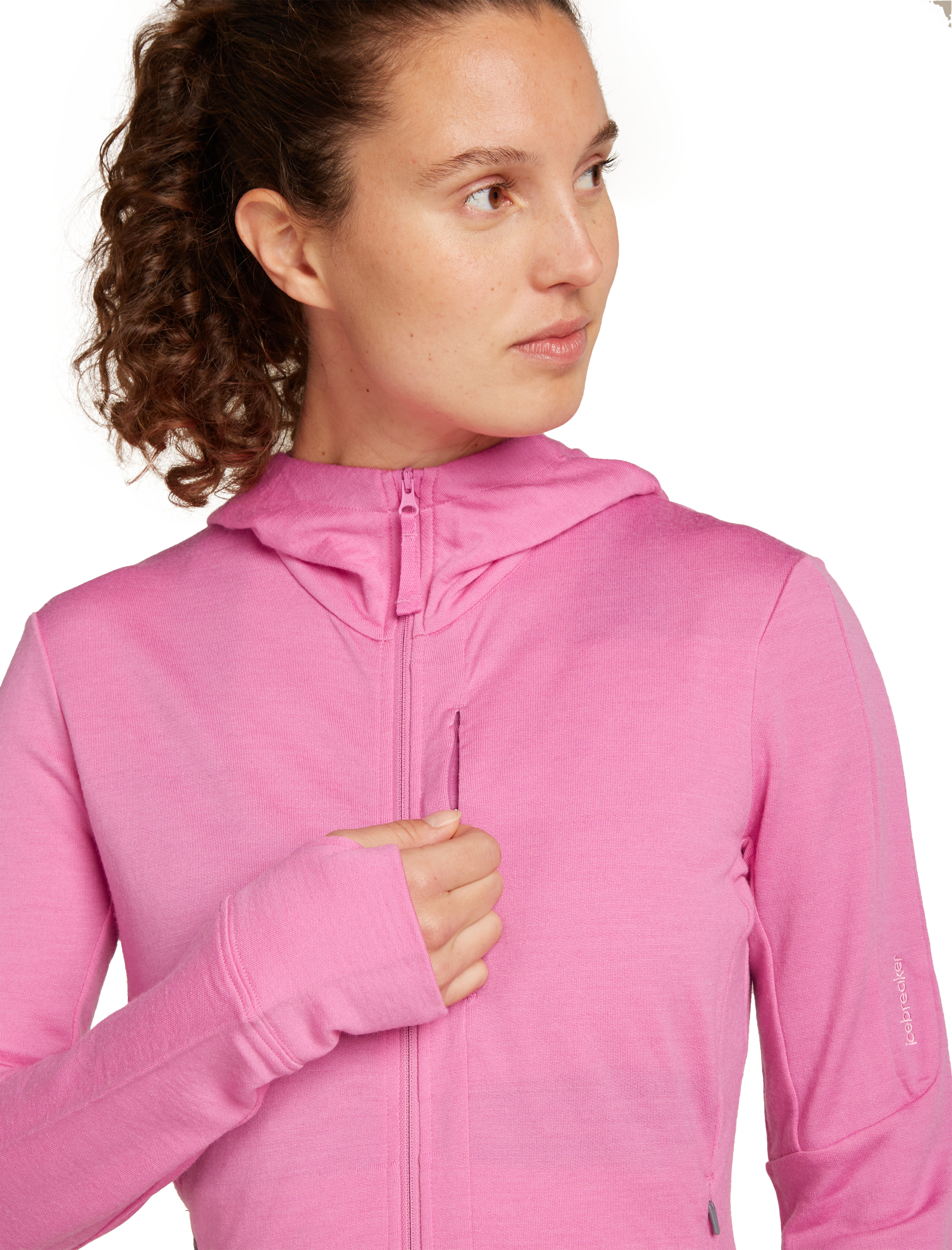 W Merino 260 Quantum IV LS Zip Ho
