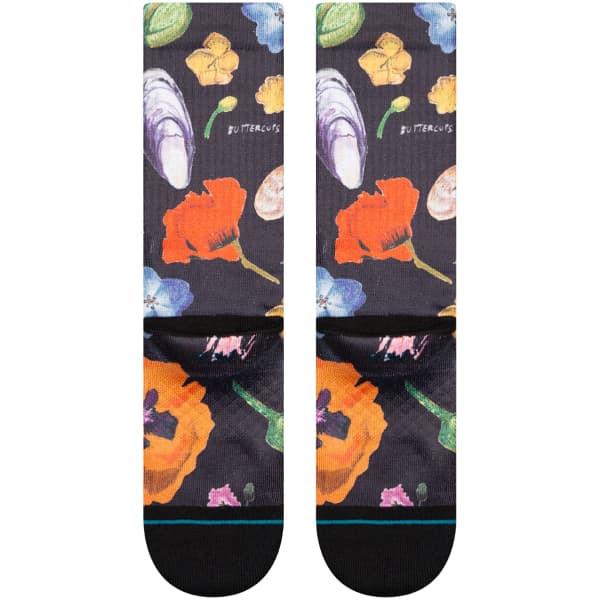 Chaussette STANCE LUCIAS FLORAL CREW BLACK