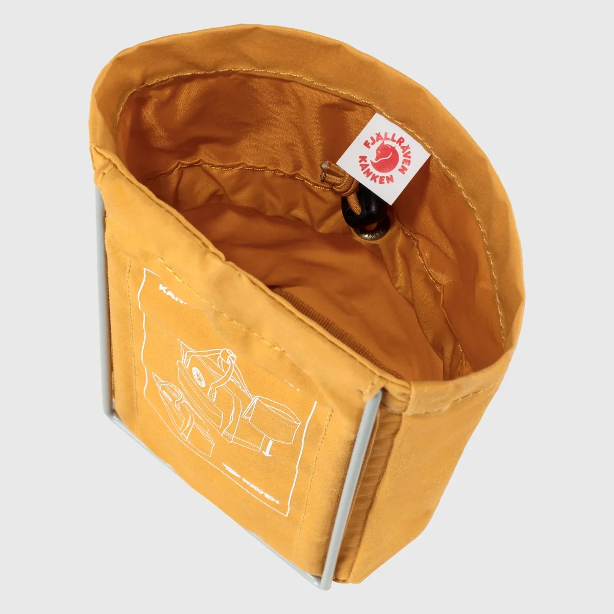 Fjällräven Kånken Bottle Pocket Fog