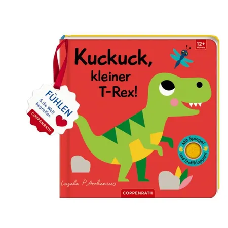 Coppenrath Verlag Mein Filz-Fühlbuch: Kuckuck, kleiner T-Rex!