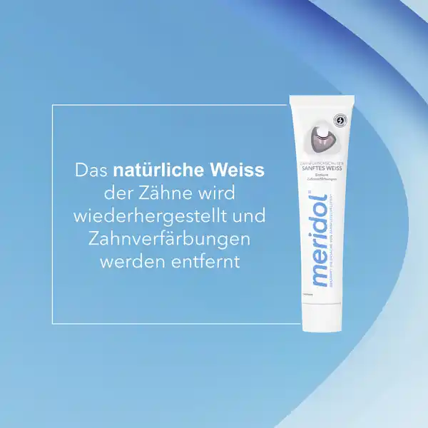 Zahnpasta sanftes Weiss