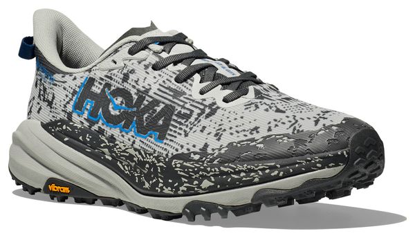 Chaussures Trail Hoka Speedgoat 6 GTX Gris/Bleu Homme