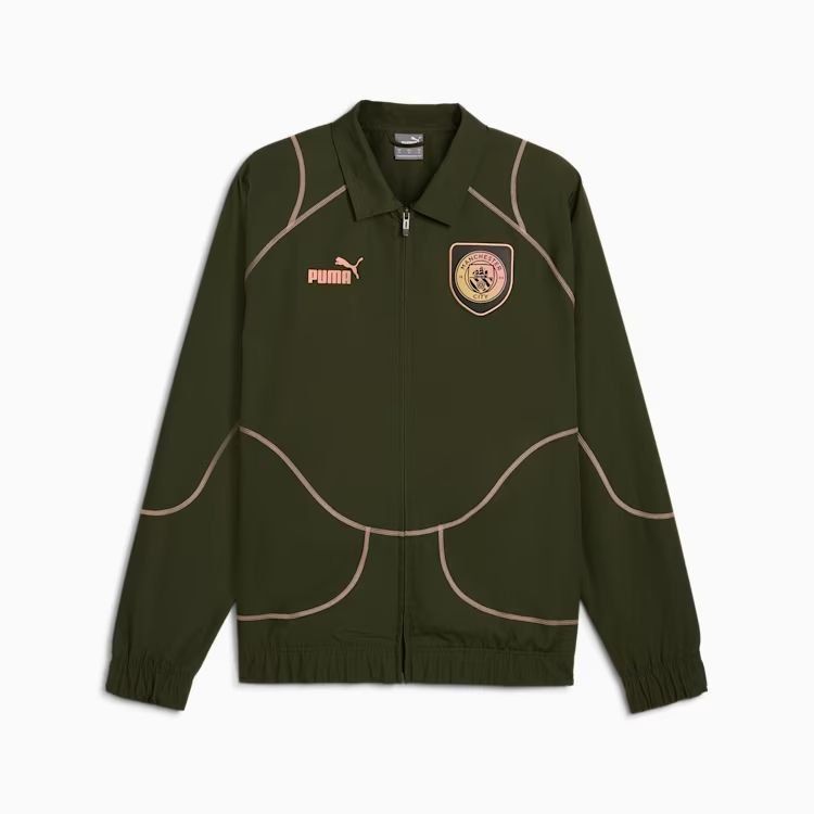 Manchester City Veste ftblStatement - Myrtle/Poppy Pink