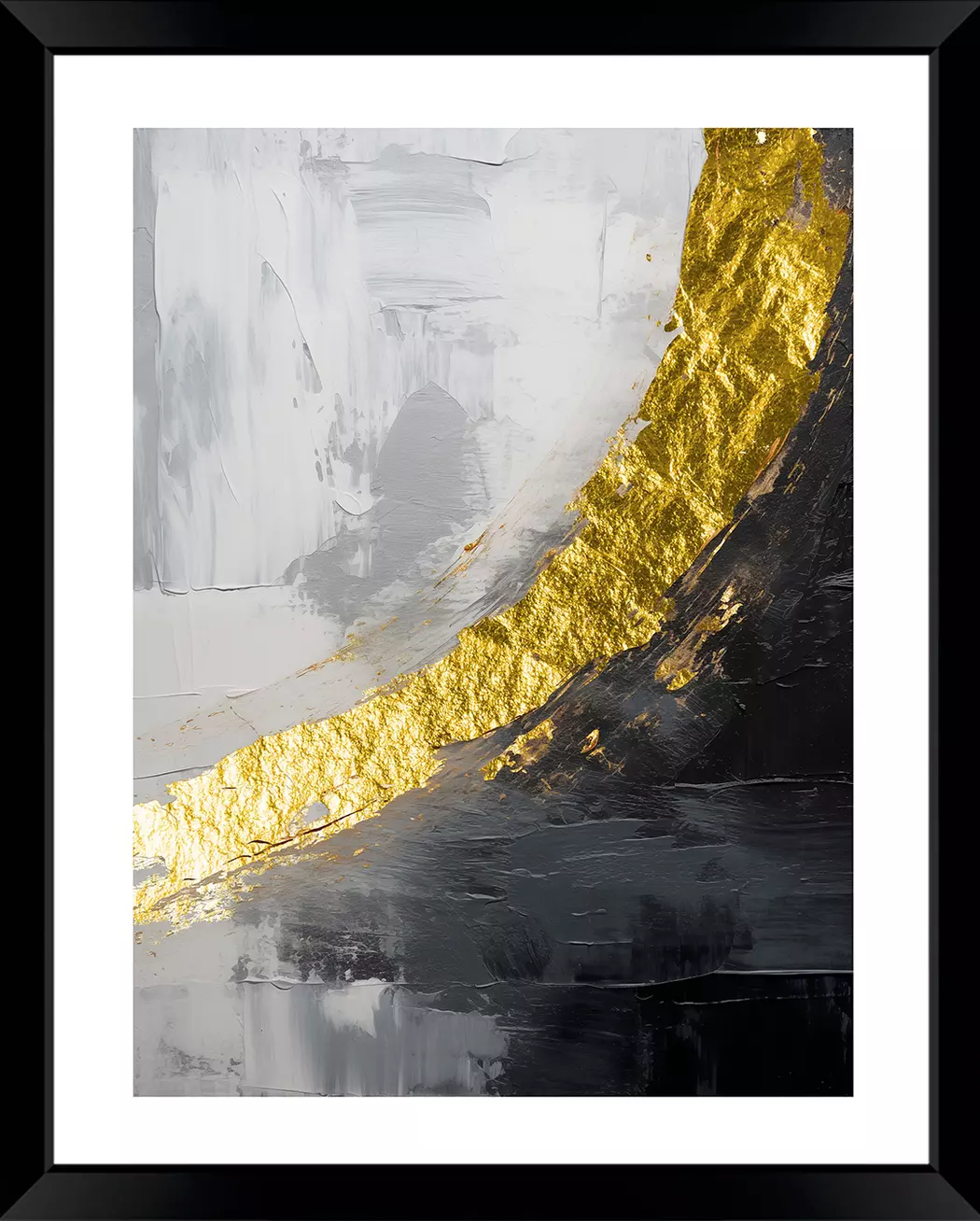 Wandbild 40 x 50 cm Abstraction II