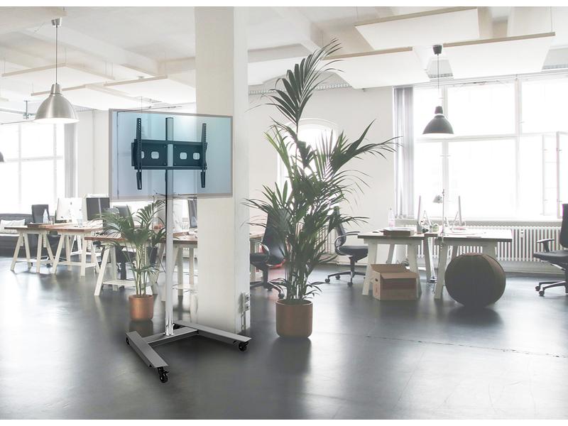 Edbak TV-Trolley TR5E Konferenzwagen für Bildschirme mit einer Grösse von 42″ bis 65″