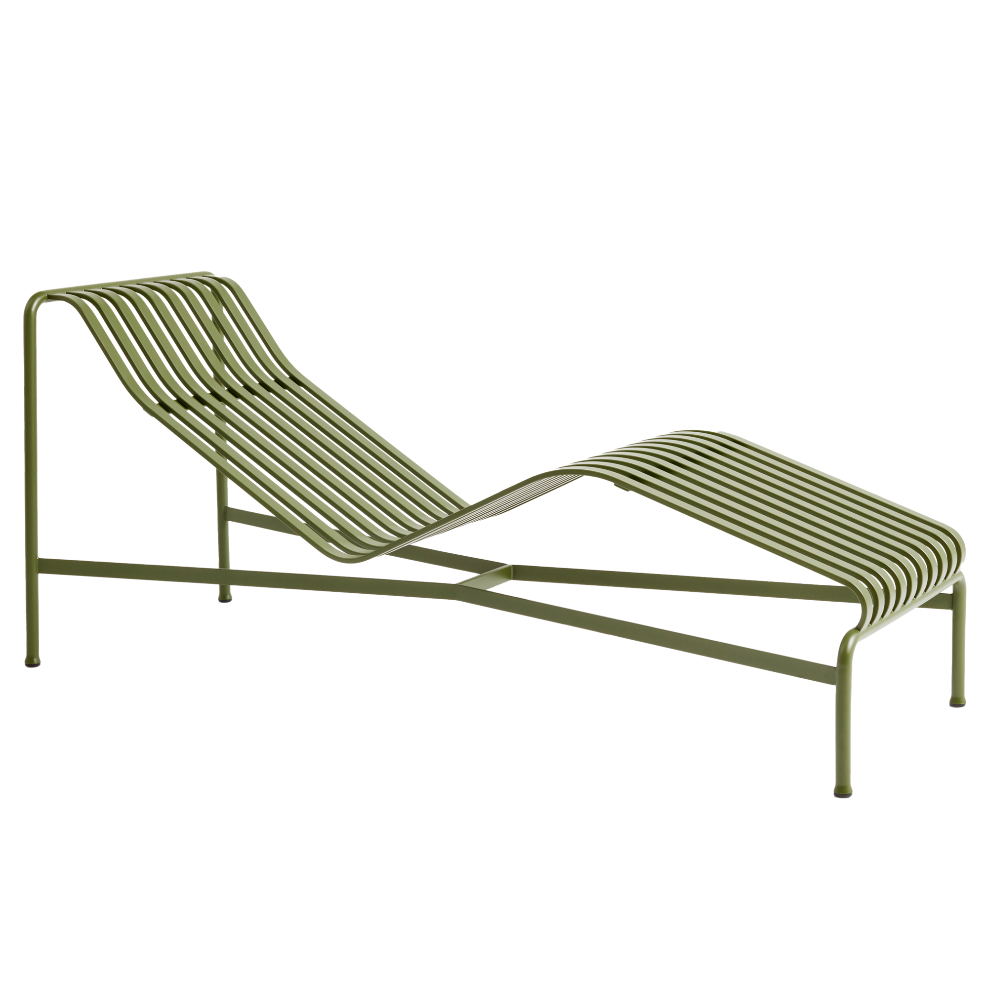 Ligbed Palissade Chaise Longue olive