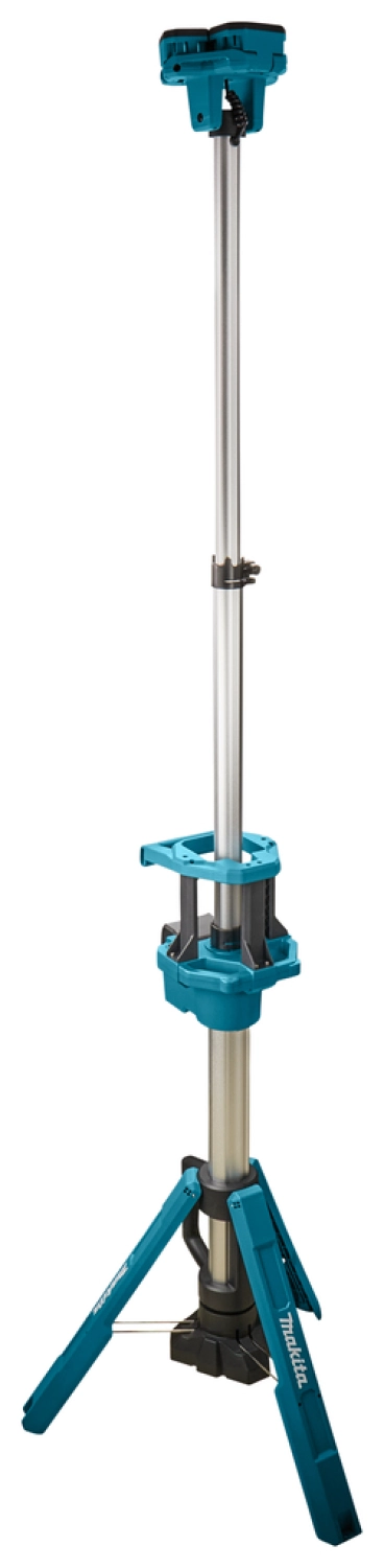 Makita NLADML814 14.4V - 18V Li-Ion accu bouwlamp op statief - 3 spots - 100-220cm - 3000 lumen