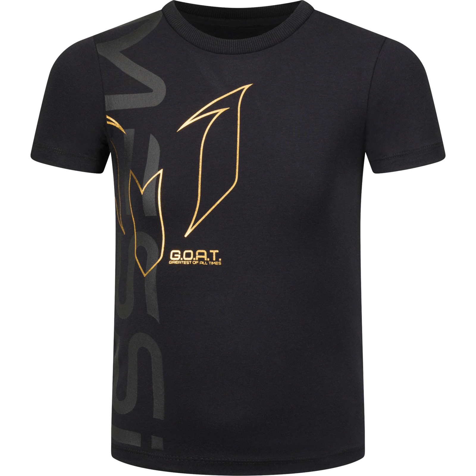 Messi T-Shirt KIB gold, 110/116, schwarz