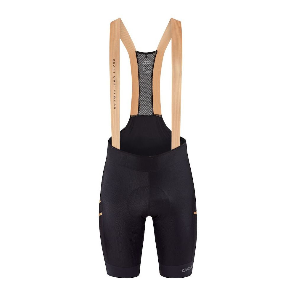 Craft PRO GRAVEL - Cuissard À bretelles Homme black/desert
