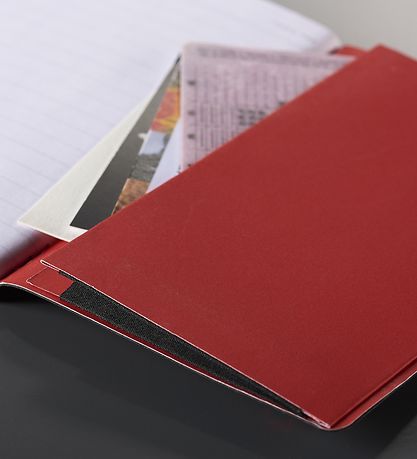Oxford Notebook - Soft Etui - liniert - A5 - Schwarz/Rot