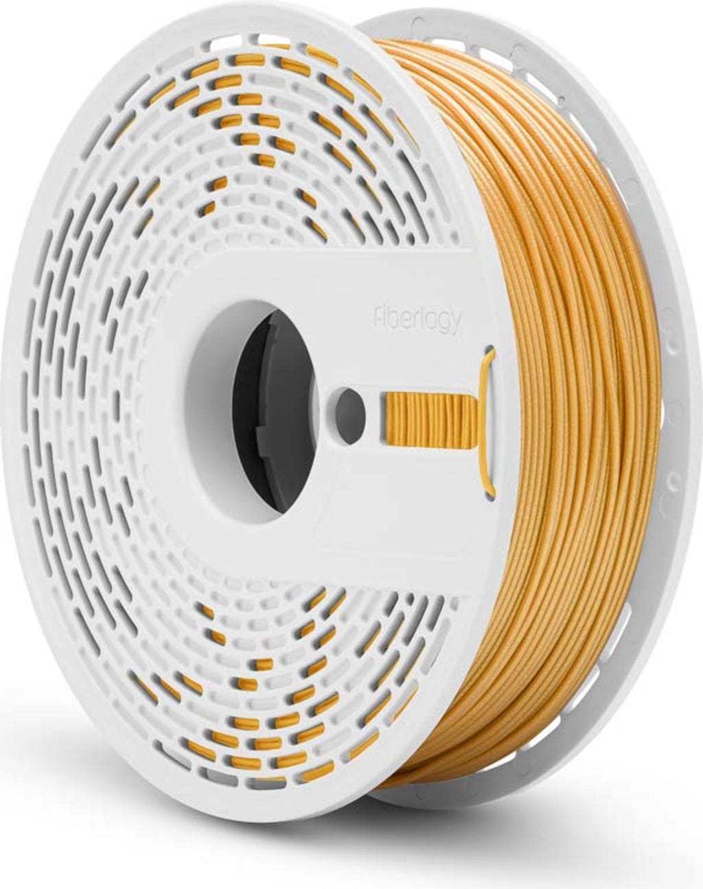 Fiberlogy  Easy PLA True Gold, 1,75 mm (850 g)    Leicht druckbares Filament mit geringen Fertigungstoleranzen