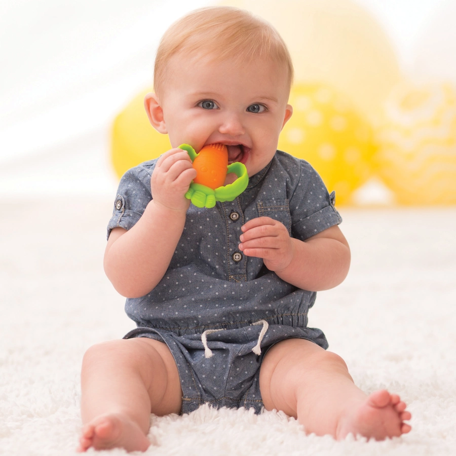 Infantino Lil' Nibbles Beißring Karotte