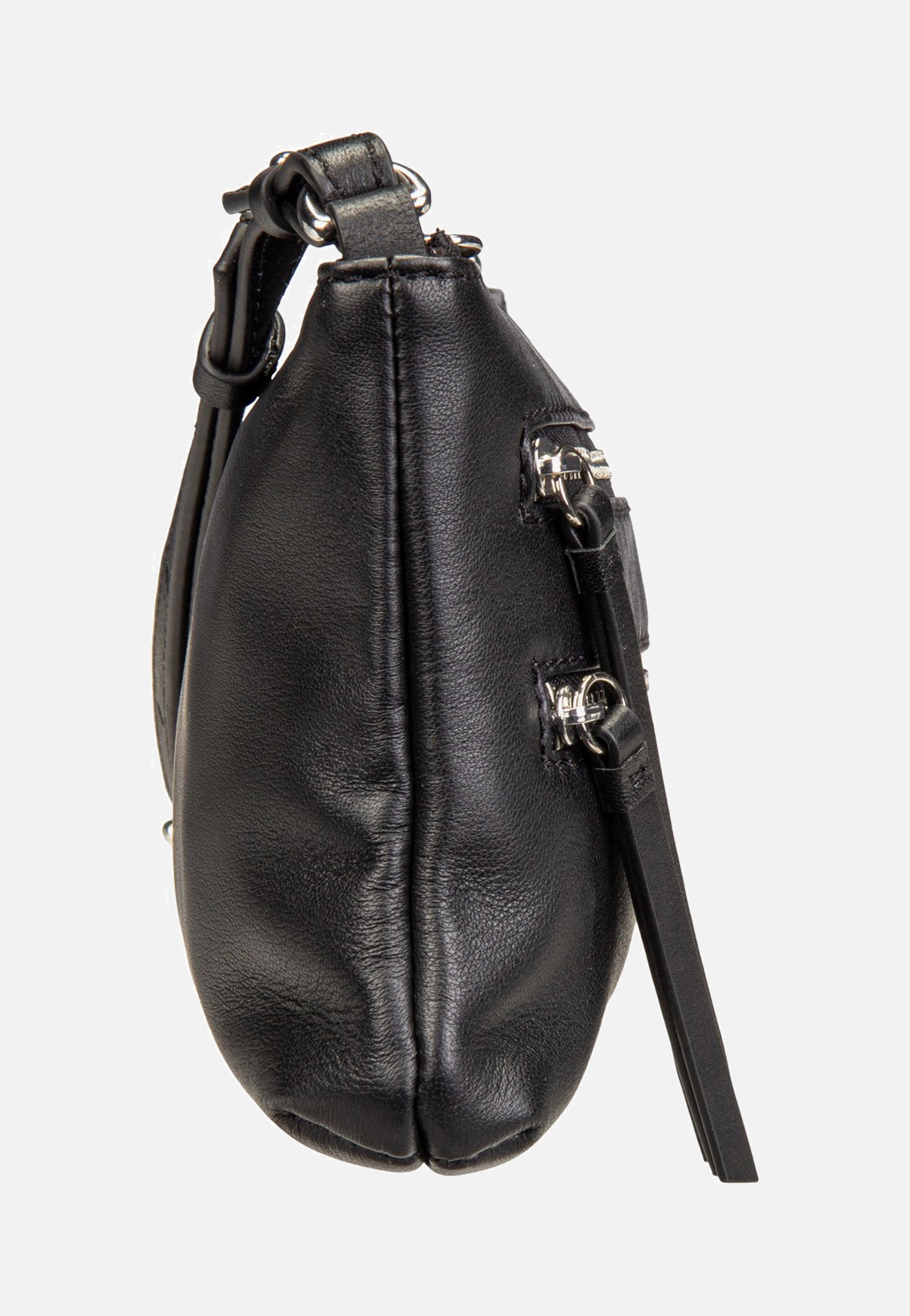 Zena Indian Sheep Single Black - Crossbody Bag