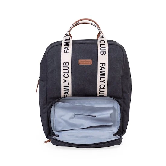 Sac à Dos Family Club Signature   Noir        de               Childhome