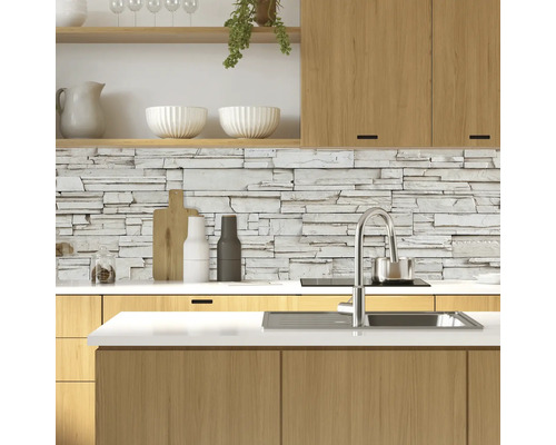 Keukenachterwand mySpotti Profix Rocky Wall 100 x 60 cm PX-10060-1536-HB