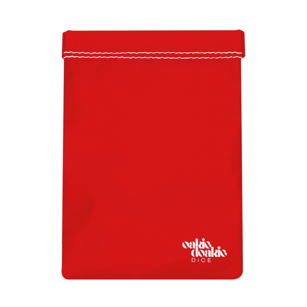 Oakie Doakie Dice sac à dés grand - rouge