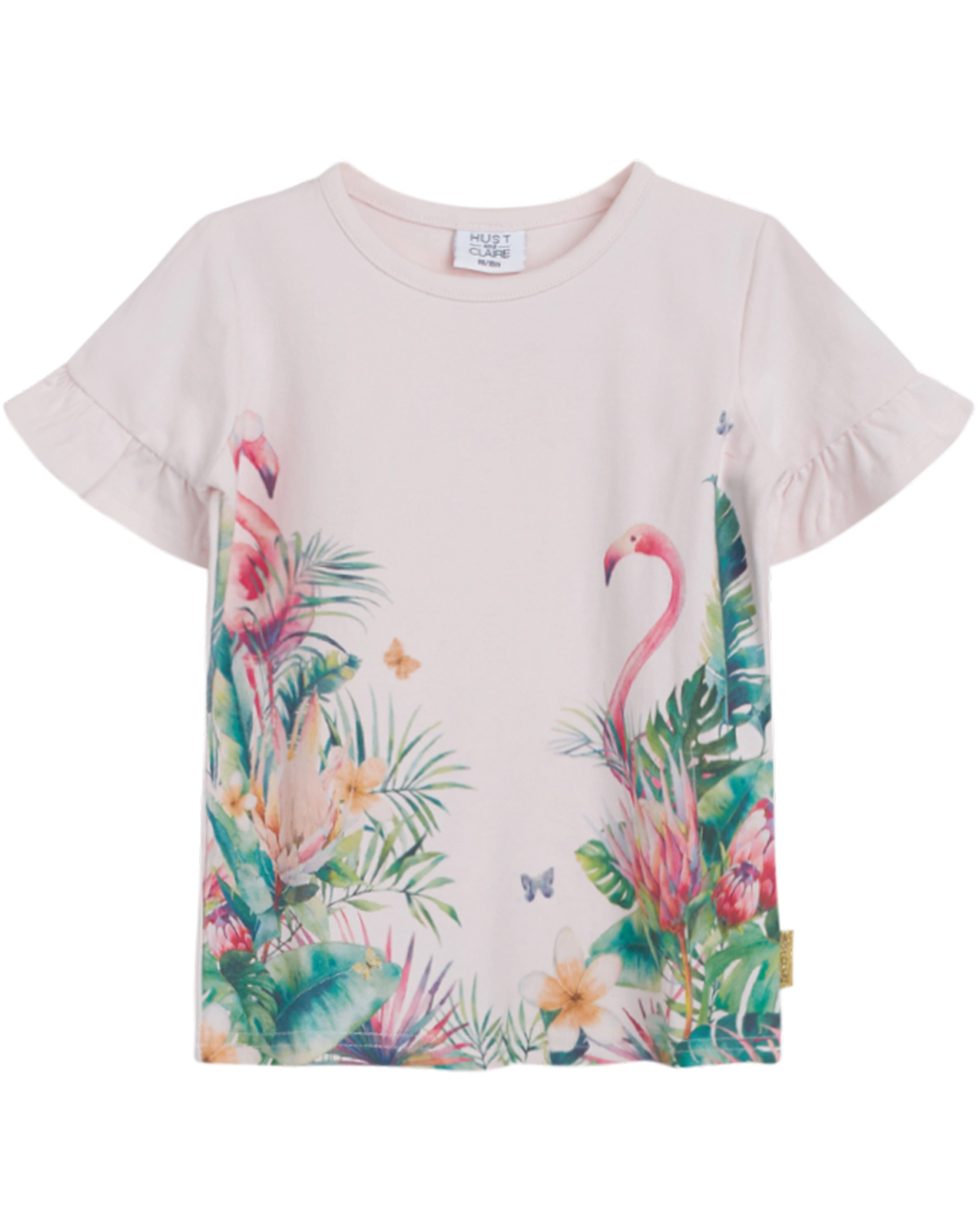 T-Shirt ALANDRIA FLAMINGO in skin chalk