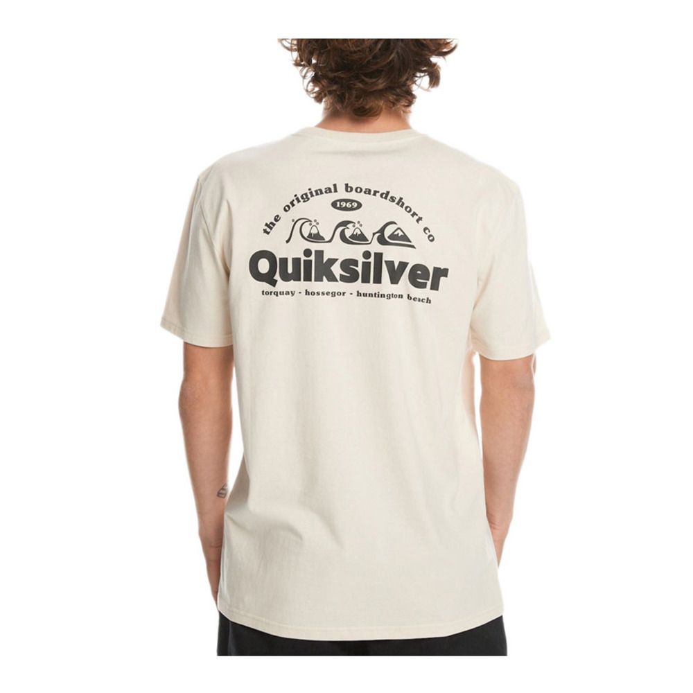 Quiksilver SCREEN 1 INJECTION - Tee-shirt Homme birch