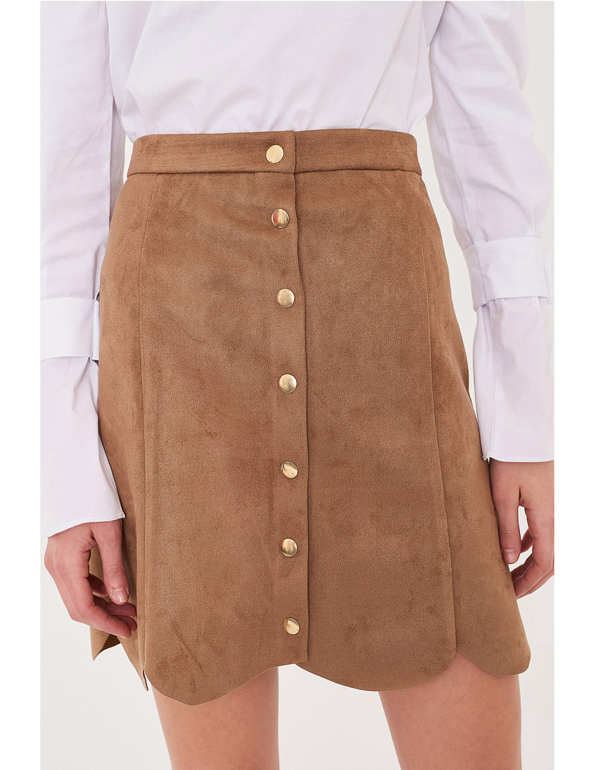 Beige Ladies Skirt