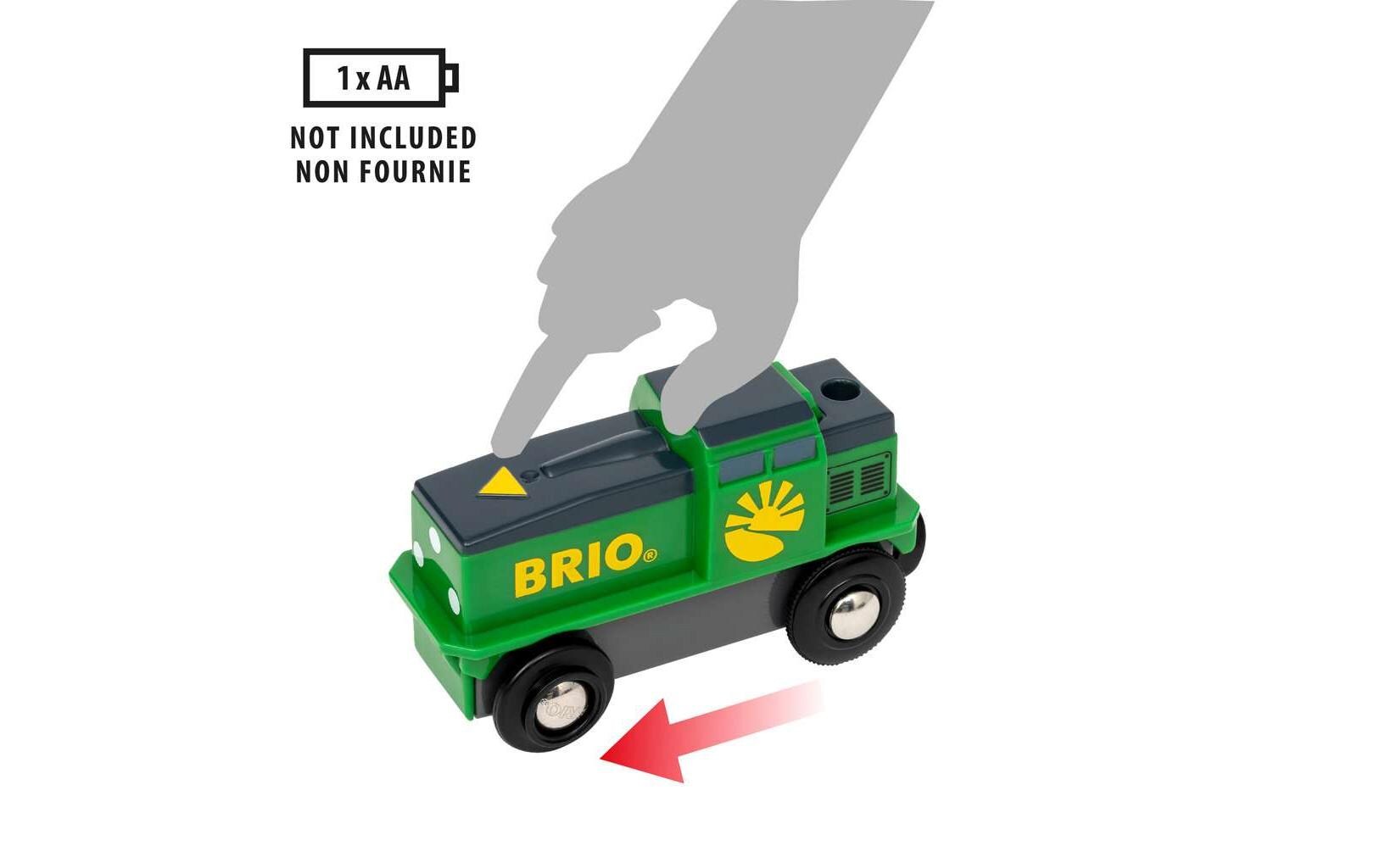 BRIO World Farm Battery TrainBatteriebetriebene Bauernhof-Lok