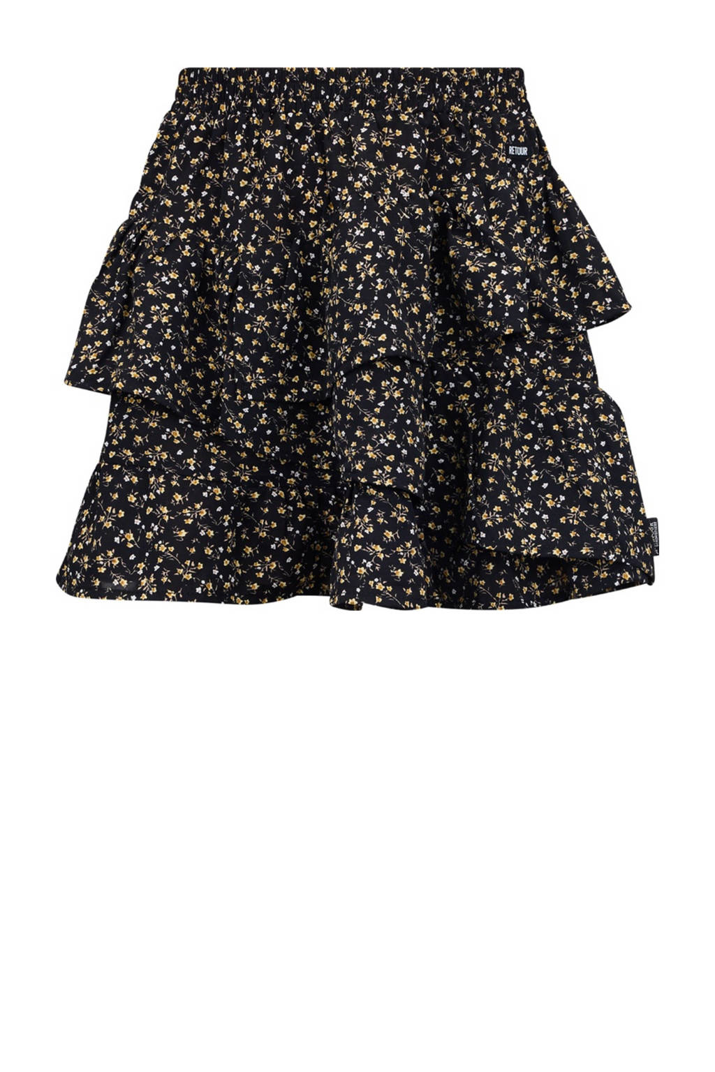 Retour Jeans midi rok zwart
