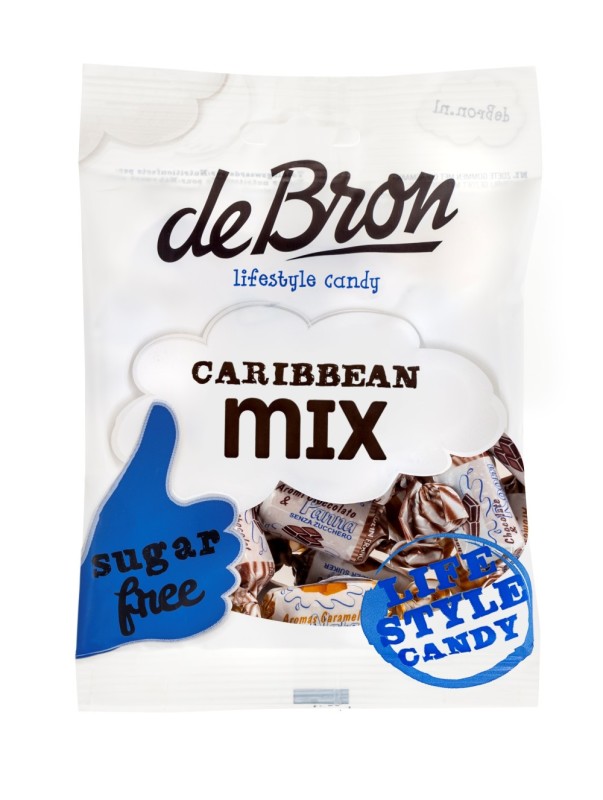 De Bron Carribean mix suikervrij 100gr