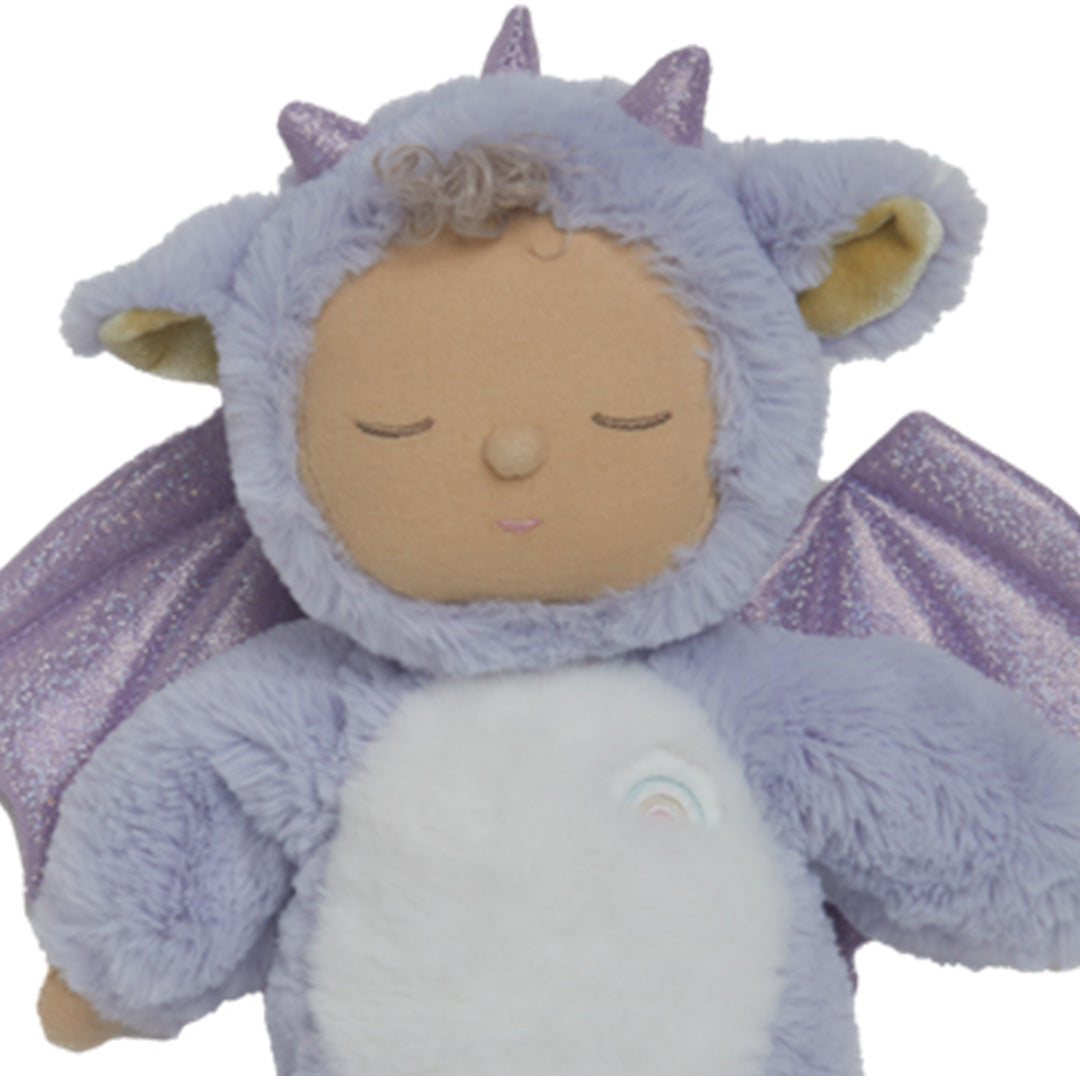 olli ella lappenpop cozy dinkum dragon - rory lavender - 32 cm