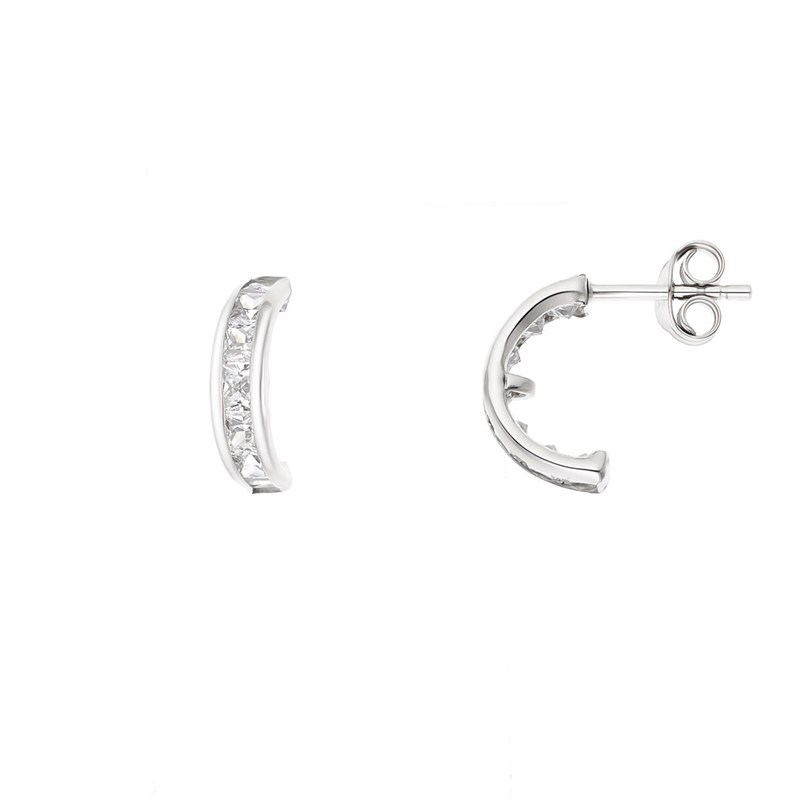 Boucles d'Oreilles créoles - Argent 925