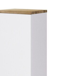 Midischrank Bregenz weiß B/H/T 40x133x35 cm