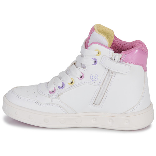 Geox - J SKYLIN GIRL C - Blanc / Bleu