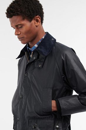 Barbour Bedale Wax Jas Donkerblauw MWX0018-NY91
